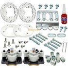 Disc Brake Conversion Kit Front For Honda Fourtrax 300 4x4 Trx300fw 1992-2000