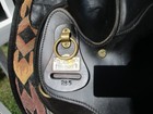 16 5   Arabian Big Horn  285 Black Leather   Cordura Western Trail Saddle