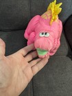 Fisher Price Puffalumps Dino-roars Pink Stegosaurus Dinosaur Plush Vintage 1992
