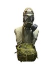 Canadian Armed Forces C4 Gas Mask W filter   Cadpat Gas Mask Carrier