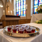 Pre-filled Communion Fellowship Cup  Juice And Wafer Set  100 Count