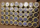 1 Unsearched Kennedy Half Dollar Roll Obw Sealed Fed Bank Box Coin Roll Hunting