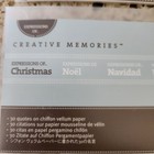 Creative Memories Expressions Packs In Christmas And The Heart Vellum New