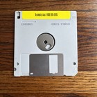 Vtg  80s Macworld Clickart Floppy Disk Mac Os Computer Software Apple Macintosh