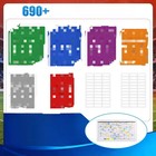 Fantas Football Draf Board Kit 2026-2027     Traceless 690  Labels