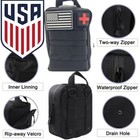 Emergency Survival Kit First Aid Bug Out Military Prepper Kit 250 Piece Set  98