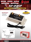 Nippon America 36db Gain Cable Antenna Distribution Amplifier Vhf Uhf Fm Kf-235p