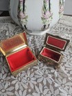 Vintage Trinket Boxes Set Of 2 