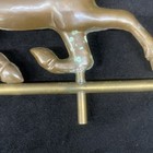 Vintage Weathervane Copper Running Horse Folk Art  9 1 2  Good Shape Read Detail