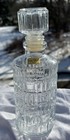 Luminarc France Vintage Diamond Whisky Crystal Clear Glass Small Decanter