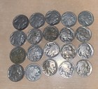 Lot Of 5 Buffalo Nickels Guaranteed With Dates Free Shipping 