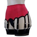 Women   s Girdle Lace Edge Vintage Suspender Garter Belt With 10 Adjustable Straps