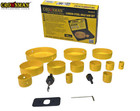 16 Pc Hole Saw Bit Kit Hole Saw Wood Sheet Metal Plastic Crownman