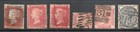 1800 s Queen Victoria Collection Of 19 Different Stamps Great Britain Penny Red