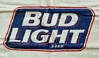 Vintage Bud Light Logo Terry Cloth Golf   Bar Towel 19 X 11 5 Budweiser Nip U139