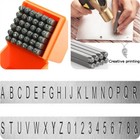 Uppercase Number And Letter Stamp Set 37pcs Metal Stamping Kit 3mm 1 8   Punches