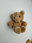 1984 Applause Boutique Teddy Bear 3818 Plush Stuffed Toy Brown 5  Small Vintage