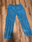 Supreme Men s Blue Reflective Track Suit  Jacket   Pants Elastic Waist Medium 