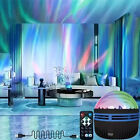 2x Northern Lights Galaxy Projection Lamp Aurora Star Projector Night Light Gift