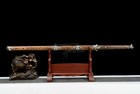 Handmade Chinese Kungfu Sword Tang Dao 1095 Carbon Steel Blade Sharp Wushu Saber
