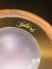 David Collier 1995 Signed  rainbow Storm  Wood   Brass Oil Cell Art Kaleidoscope