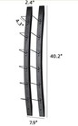 Rustic Barrel Stave Wall-mounted Wine Rack - Stylish Wooden Display