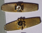 Vtg Mason Knights Templar Gold Tone Tie Clip Lot Trowel In Hoc Signo Vinces