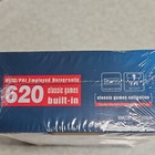 Mini Game Anniversary Edition Console 620 Classic Games Dual Handle Av-out Gray