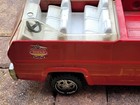 Tonka 1970   s Vintage Pressed Steel Aerial Ladder Fire Truck For Parts Or Repair