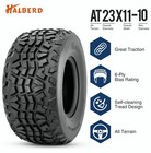 Full Set 4 23x11-10 Atv Tires 23x11x10 Utv All Terrain 6pr Tubeless 23 11 10 Hp