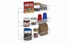 New Closetmaid 3-tier Hanging Wall Mounted Metal Rack For Spices  Shelf Storage