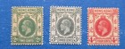 Hong Kong Stamps  Scott 130  132-137 Short Set Mlh