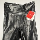 Nwt Spanx Faux Leather Ankle Leggings Black Xs High Rise Waist Women