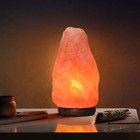9 Inches Natural Himalayan Salt Lamp With Dimmer Switch And Extra Bulbs  Gift