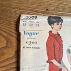 Vogue Vintage Original 5508 Women   s Dress   Jacket Sewing Pattern Size 12