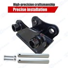 For Cat 304 303 5 Mini Excavator Bucket Ears Weld Base Plate And 40 Mm Pins