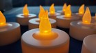 New 12 Pcs Flameless Led Votive Candles Battery Operated Tealights Flicker