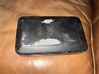 Vintage Metal And Glass Portable Communion Set In Travel Case