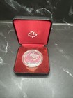1980 Royal Canadian Mint Proof Silver Dollar Artic Territories Polar Bear Coin