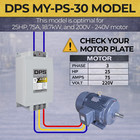 Single 1 To 3 Phase Converter  Digital Phase Shifter For 25hp 18 7kw  75a 220v