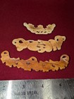 Carved Bone Necklace Centerpiece Old Stock