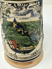 Small Lidded German Beer Stein With Castle  Cochem Germany