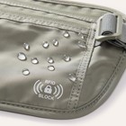 Pander Rfid Blocking Travel Money Belt     Hidden Waist Pouch For Grey Sage 