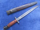 Original Ww2 Australian Owen Smg Bayonet And Scabbard Made By Orange Arsenal