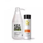 Brazilian Keratin 12  Curly Frizzy Damaged Hair Treatment   Purifying Shampoo