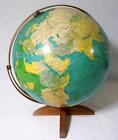 Vintage Mid Century Modern Peerless 12 Weber Costello World Globe
