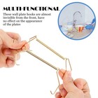 10 Pcs Spring Hanging Pan Hook Decorative Plate Hangers