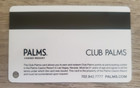 Palms Casino Las Vegas Club Palms Mvp White Green Slot Card