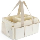Baby Diaper Caddy Organizer  Large Portable Storage Basket For Newborn Essent   