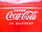 1950s  drink Coca-cola In Bottles  Red 18  X 18  X 13  Coller By Cavalier